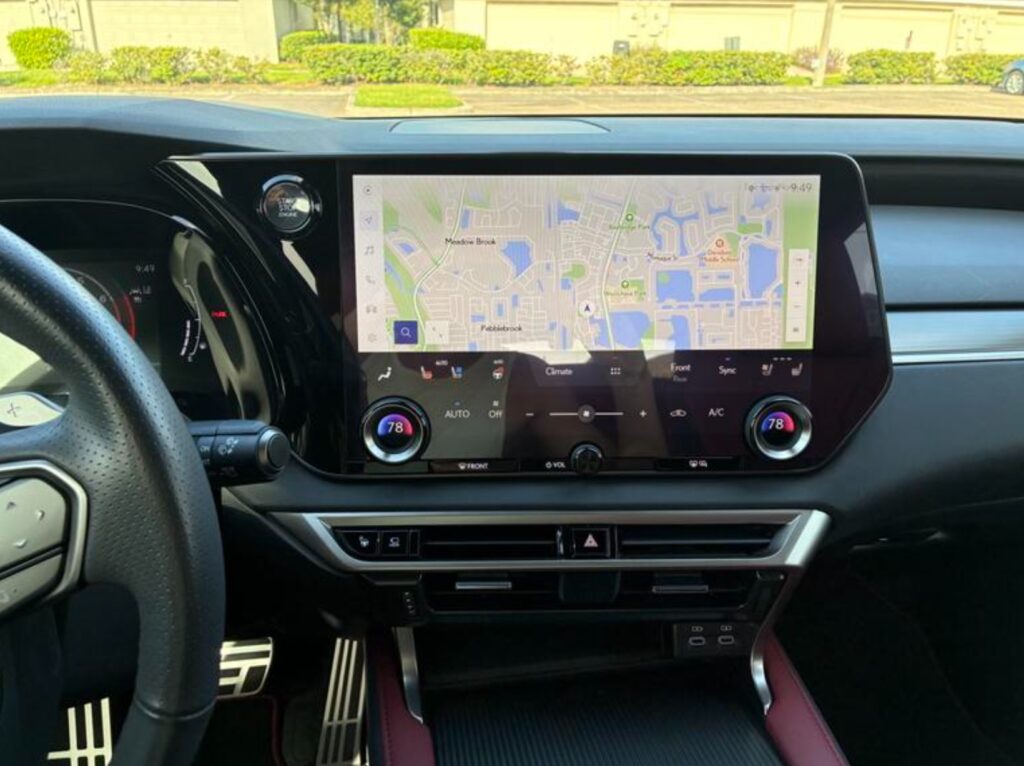 2024 Lexus RX 350 F SPORT Handling