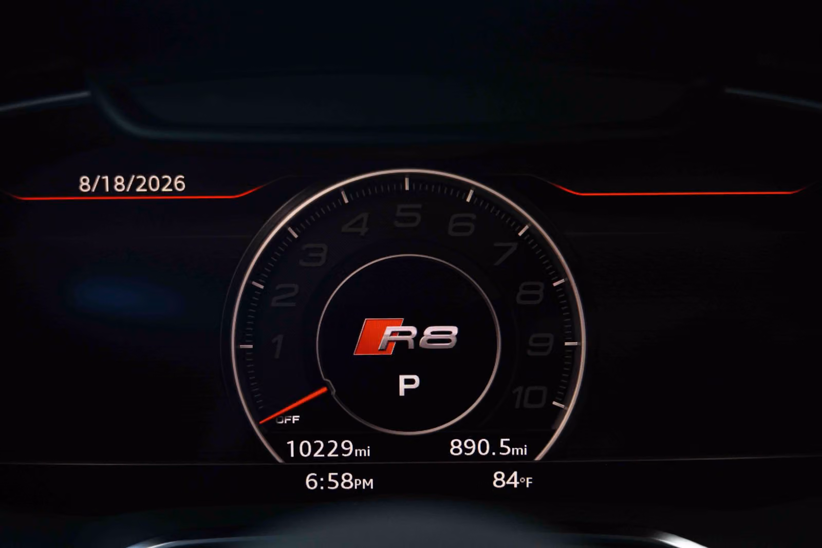 2018 Audi R8 V10 RWD